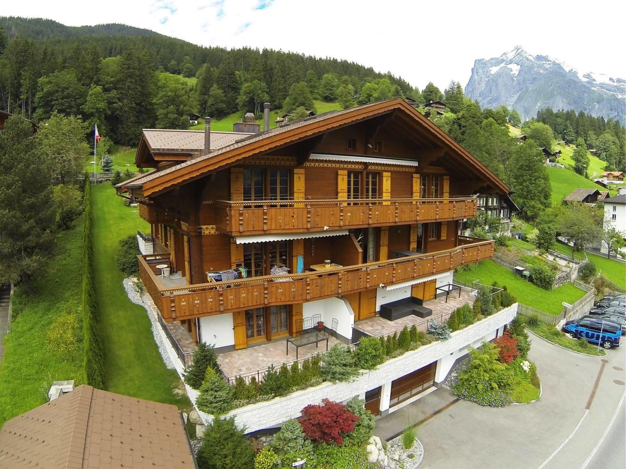 Apartment Kiwi Links - Griwa Rent Ag Grindelwald Dış mekan fotoğraf