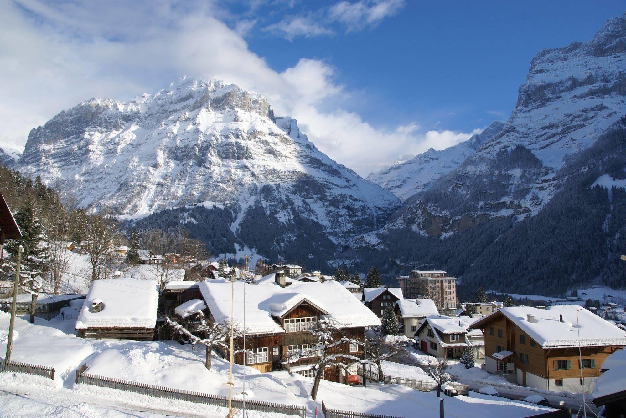 Apartment Kiwi Links - Griwa Rent Ag Grindelwald Dış mekan fotoğraf