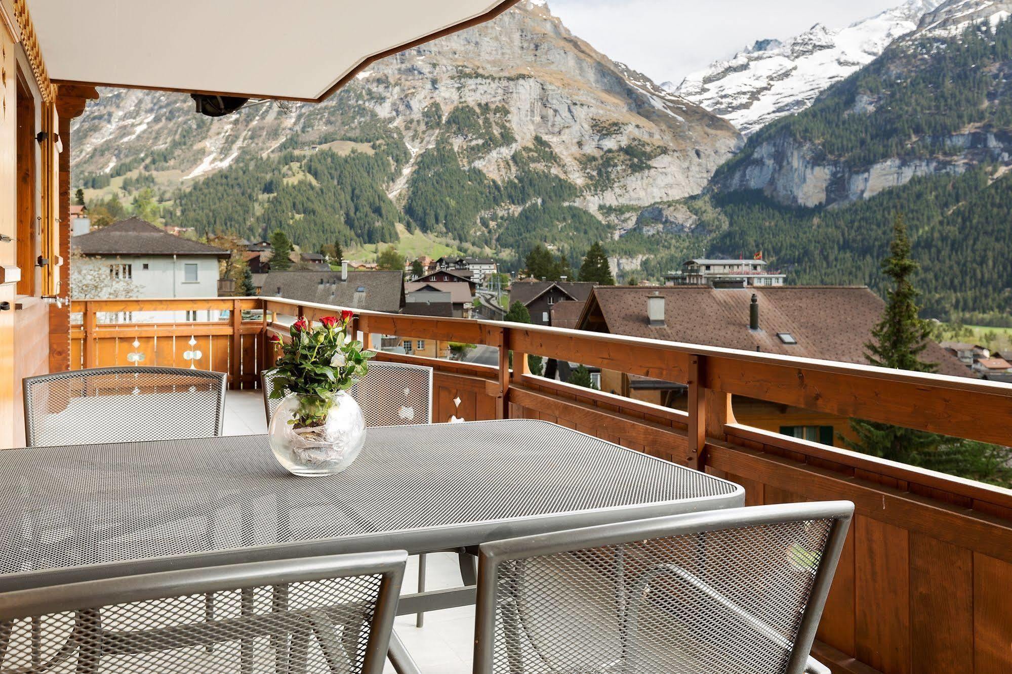 Apartment Kiwi Links - Griwa Rent Ag Grindelwald Dış mekan fotoğraf