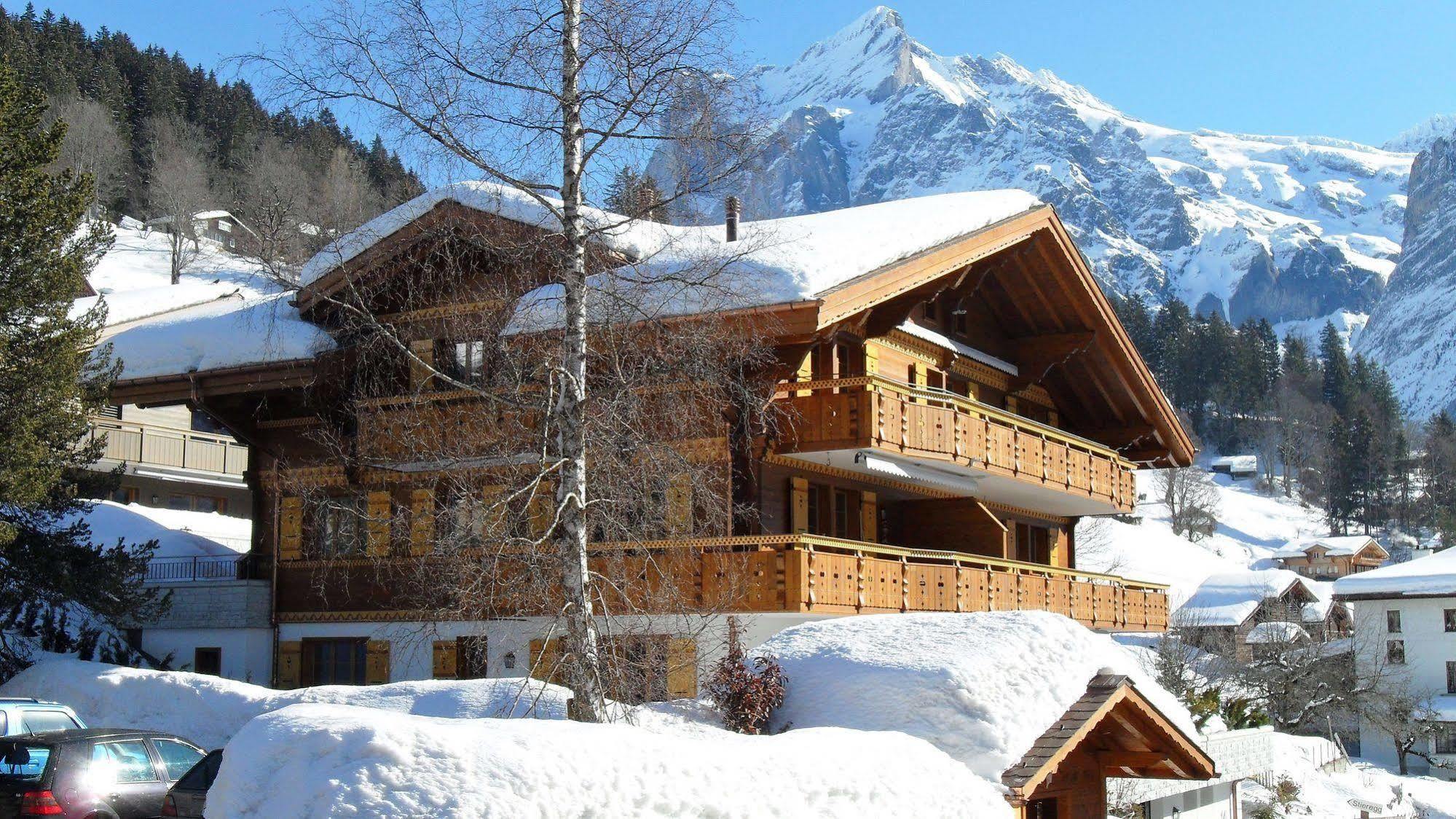 Apartment Kiwi Links - Griwa Rent Ag Grindelwald Dış mekan fotoğraf